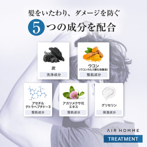 AIR HOMME<br>トリートメント＜パウチタイプ＞<br>340mL イメージ画像